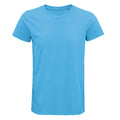Bleu clair - Front - SOLS - T-shirt organique CRUSADER - Homme