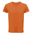 Orange - Front - SOLS - T-shirt organique CRUSADER - Homme