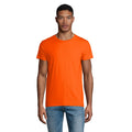 Orange - Back - SOLS - T-shirt organique CRUSADER - Homme