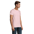 Rose pâle - Side - SOLS - T-shirt organique CRUSADER - Homme