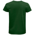 Vert bouteille - Back - SOLS - T-shirt organique PIONEER - Adulte