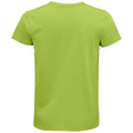 Vert clair - Back - SOLS - T-shirt organique PIONEER - Adulte
