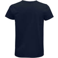 Bleu marine - Back - SOLS - T-shirt organique PIONEER - Adulte