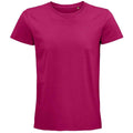 Fuchsia - Back - SOLS - T-shirt organique PIONEER - Adulte