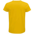 Doré - Back - SOLS - T-shirt organique PIONEER - Adulte