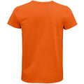 Orange - Back - SOLS - T-shirt organique PIONEER - Adulte