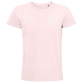 Rose pâle - Front - SOLS - T-shirt organique PIONEER - Adulte