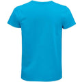 Bleu clair - Back - SOLS - T-shirt organique PIONEER - Adulte
