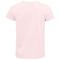 Rose pâle - Back - SOLS - T-shirt organique PIONEER - Adulte