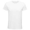 Blanc - Front - SOLS - T-shirt organique PIONEER - Adulte