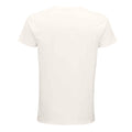Blanc cassé - Back - SOLS - T-shirt organique PIONEER - Adulte