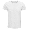 Gris clair - Front - SOLS - T-shirt organique PIONEER - Adulte