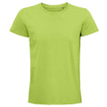 Vert clair - Front - SOLS - T-shirt organique PIONEER - Adulte