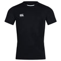Noir - Front - Canterbury - T-shirt CLUB DRY - Adulte