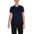 Bleu marine - Back - Canterbury - T-shirt CLUB DRY - Femme