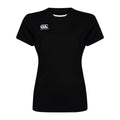 Noir - Front - Canterbury - T-shirt CLUB DRY - Femme