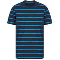 Bleu marine - Bleu marine - Front - Front Row - T-shirt - Adulte