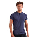 Bleu marine Chiné - Back - Premier - T-shirt COMIS - Homme