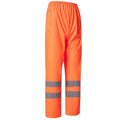 Orange - Back - Yoko - Pantalon de pluie FLEX U-DRY - Adulte