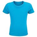 Bleu vif - Front - SOLS - T-shirt CRUSADER - Enfant