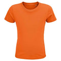 Orange - Front - SOLS - T-shirt CRUSADER - Enfant