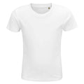 Blanc - Front - SOLS - T-shirt CRUSADER - Enfant