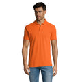 Orange - Back - SOLS - Polo manches courtes PRIME - Homme