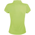 Vert clair - Back - SOLS - Polo manches courtes PRIME - Femme