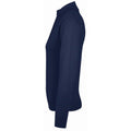 Bleu marine - Side - SOLS Gordon - Gilet à manches longues et fermeture zippée - Femme