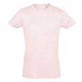 Rose chiné - Front - SOLS - T-shirt REGENT - Homme