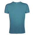 Bleu turquoise - Front - SOLS - T-shirt REGENT - Homme
