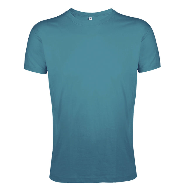 Bleu turquoise - Front - SOLS - T-shirt REGENT - Homme