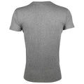 Gris chiné - Back - SOLS - T-shirt REGENT - Homme