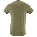 Vert kaki chiné - Back - SOLS - T-shirt REGENT - Homme
