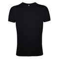 Noir - Front - SOLS - T-shirt REGENT - Homme