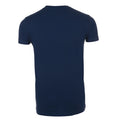 Bleu marine - Back - SOLS Imperial - T-shirt à manches courtes et coupe ajustée - Homme
