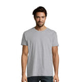 Gris marne - Lifestyle - SOLS Imperial - T-shirt à manches courtes et coupe ajustée - Homme