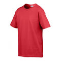 Rouge - Side - Gildan - T-shirt SOFTSTYLE - Homme