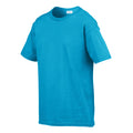 Bleu caraïbe - Side - Gildan - T-shirt SOFTSTYLE - Homme