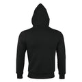 Noir - Side - SOLS Sherpa - Sweatshirt à capuche et fermeture zippée - Homme