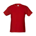 Rouge - Front - Tee Jays - T-shirt POWER - Enfant