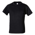 Noir - Front - Tee Jays - T-shirt POWER - Enfant