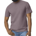 Taupe - Side - Gildan - T-shirt - Homme