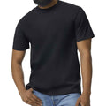 Noir - Side - Gildan - T-shirt - Homme