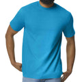 Bleu saphir - Side - Gildan - T-shirt - Homme