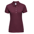 Bordeaux - Front - Russell - Polo - Femme
