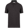 Anthracite Chiné - Front - Native Spirit - Polo - Adulte