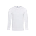 Blanc - Front - Premier - T-shirt LONG JOHN - Homme