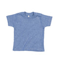 Bleu chiné - Front - Babybugz - T-shirt - Tout-petit