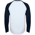 Blanc - Bleu marine Oxford - Back - Skinni Fit - T-shirt - Homme